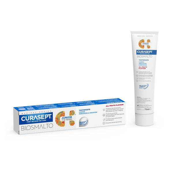 VAIKIŠKA DANTŲ PASTA NUO 6 METŲ, CURASEPT BIOSMALTO JUNIOR