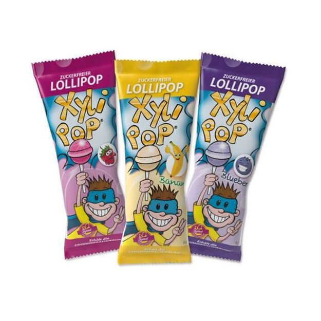 DENTAL CARE XYLIPOP LEDINUKAI, HAGER&WERKEN, XYLITOL, 1 VNT