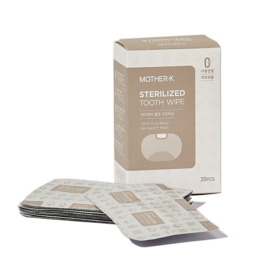 Mother-K sterilizuotos dantų ir dantenų servetėlės