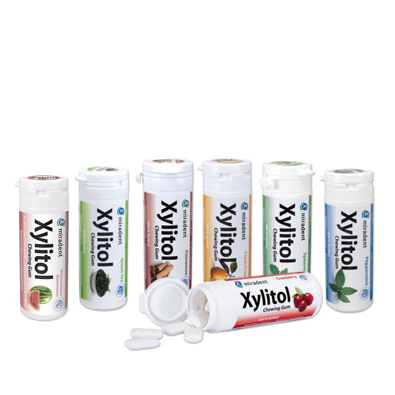 Miradent Xylitol kramtomoji guma HAGER&WERKEN, 30 vnt