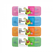 Piksters Mini Monster kelioninis vaikų burnos higienos rinkinys 0-6 metų vaikams