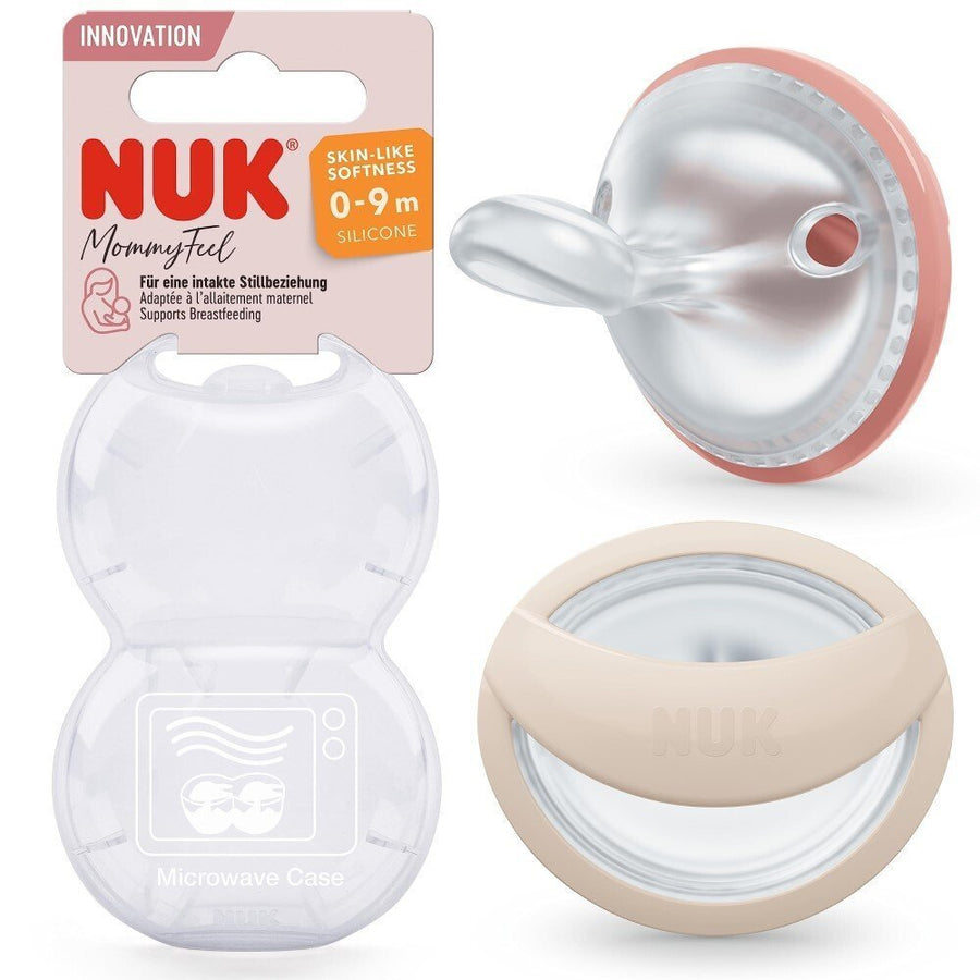 Čiulptukas NUK Mommyfeel, 0-9 mėn., 2 vnt.
