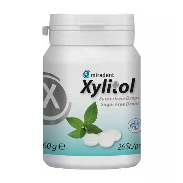 Xylitol pastilės su ksilitoliu, HAGER&WERKEN, DĖŽUTĖJE, 26 vnt