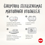 Čiulptukas NUK Mommyfeel, 0-9 mėn., 2 vnt.
