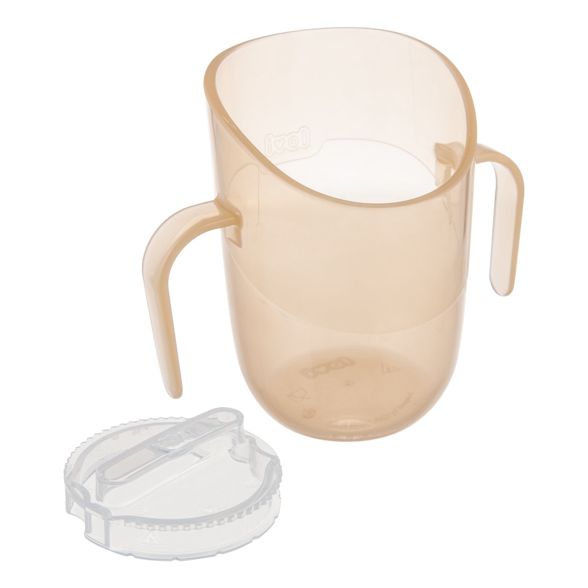 LOVI mokomasis puodelis Genius, 150 ml – NORIU SVEIKŲ DANTŲ