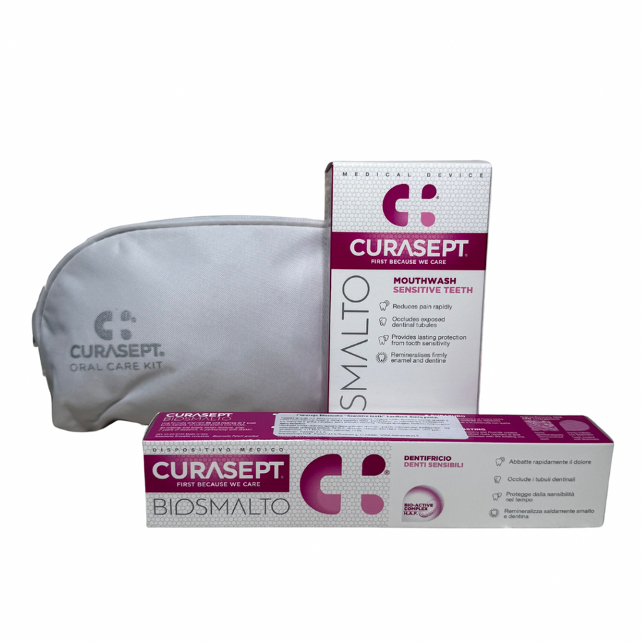 PIRK 1+1 GAUK nemokamai
- Burnos higienos rinkinys "Sensitive"