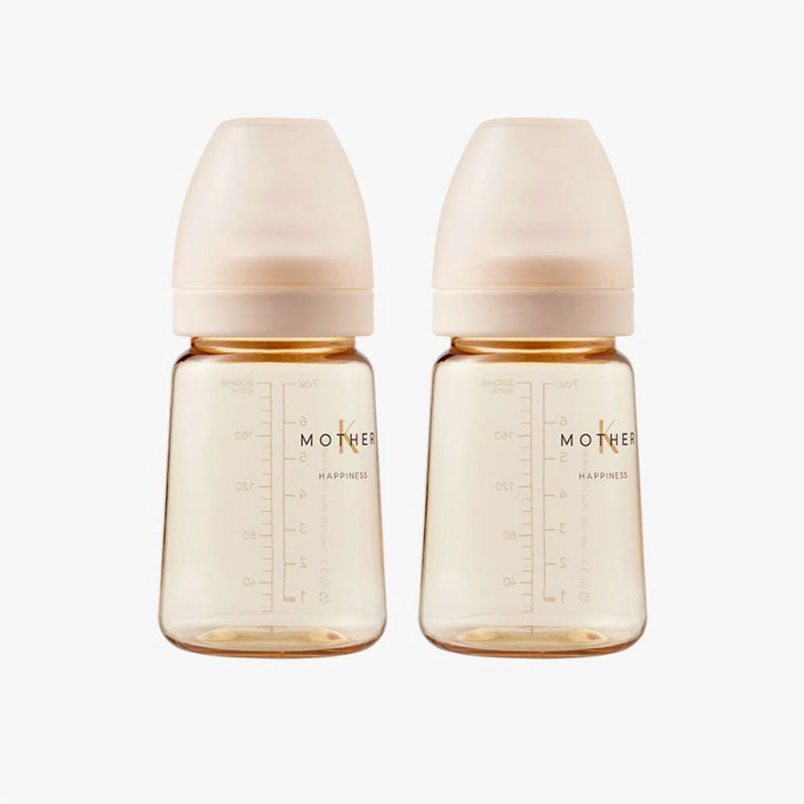 Mother-K PPSU Buteliukas “BASIC”  200ml (su žindukais)