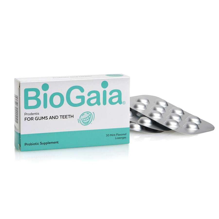 BioGaia gerosios bakterijos PRODENTIS mėtų skonio, N30