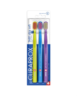 DANTŲ ŠEPETĖLIS Curaprox CS 5460, 3 VNT. – NORIU SVEIKŲ DANTŲ