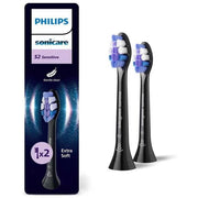 Standartinės elektrinio dantų šepetėlio galvutės PHILIPS Sonicare S2 Sensitive, HX6052/87, 2 vnt