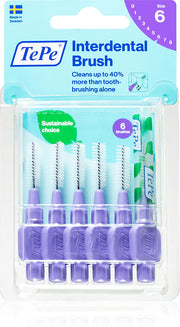 TePe tarpdančių šepetėliai G2, 6vnt.