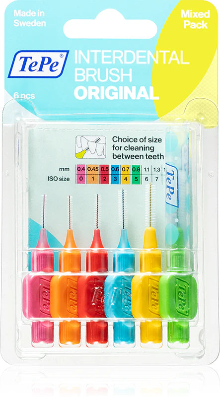 TePe tarpdančių šepetėliai G2, 6vnt.