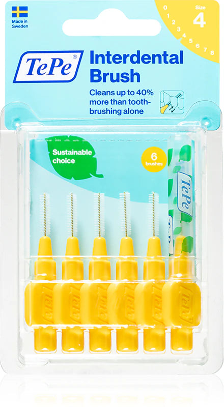 TePe tarpdančių šepetėliai G2, 6vnt.