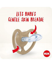 NUK čiulptukai Space Night, 6-18 mėn, 2 vnt